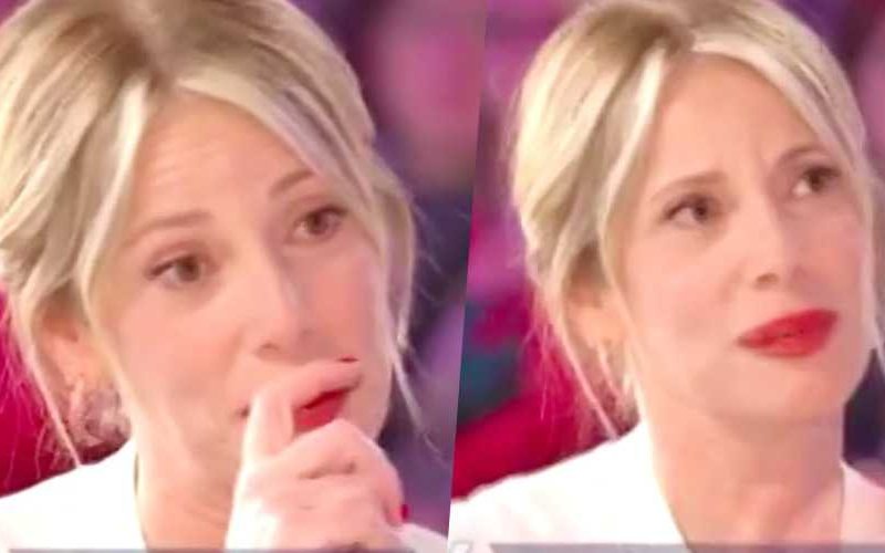alessia marcuzzi lacrime