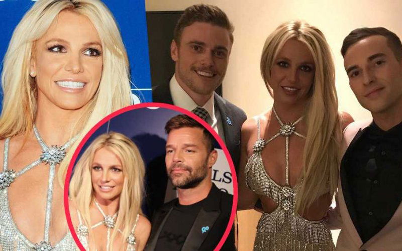 britney spears glaad awards ricky martin