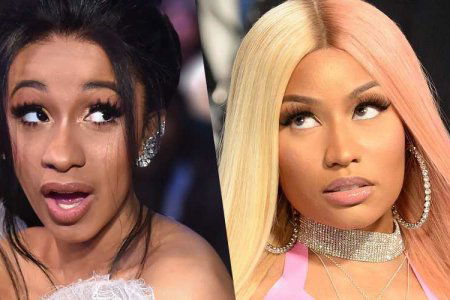 nicki minaj cardi b catfight