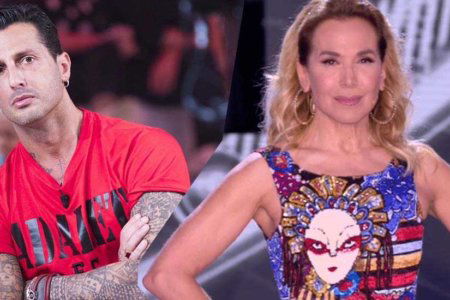 Barbara d'Urso e Fabrizio Corona