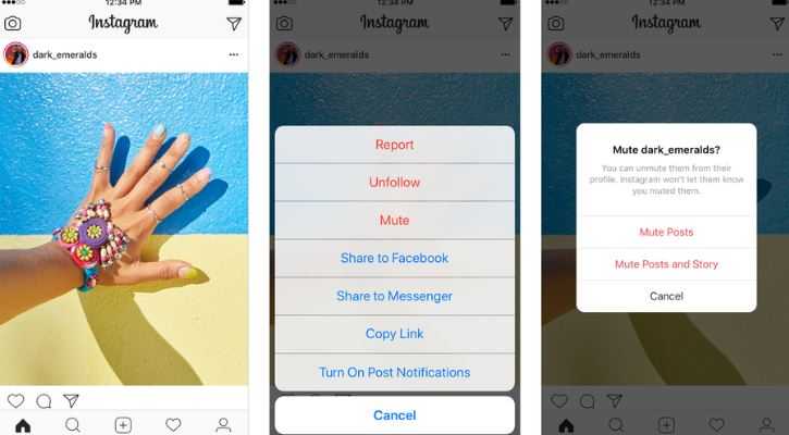 Instagram Mute