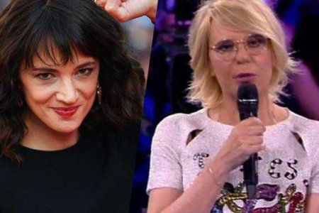 Asia Argento e Maria De Filippi