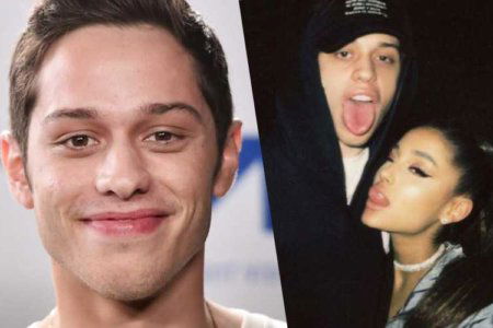 ariana grande pete davidson inches