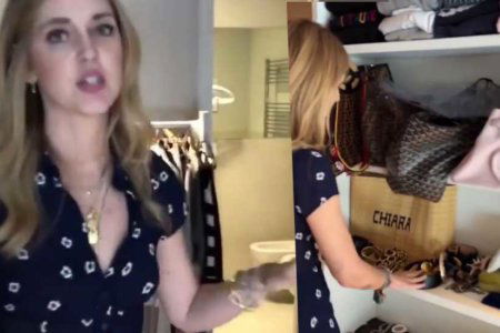 chiara ferragni cabina armadio
