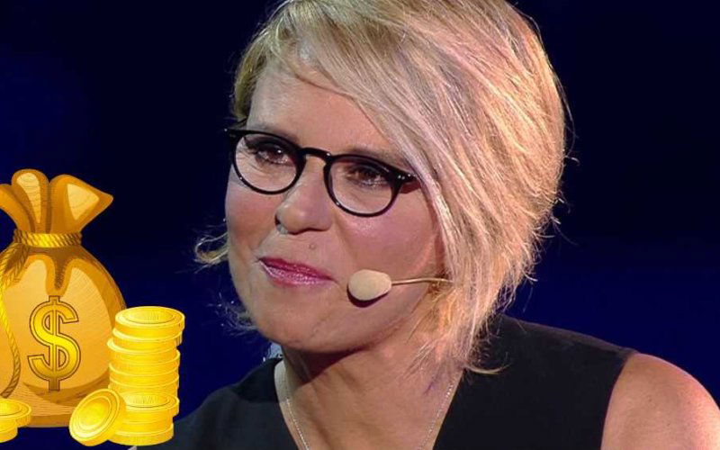 maria de filippi guadagni
