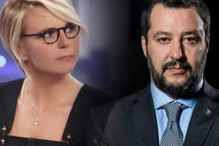 maria de filippi matteo salvini amici