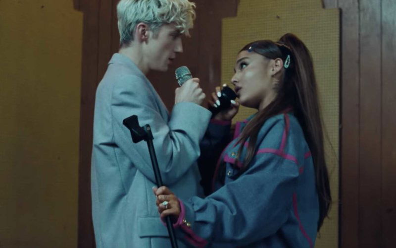 ariana grande troye sivan video dance
