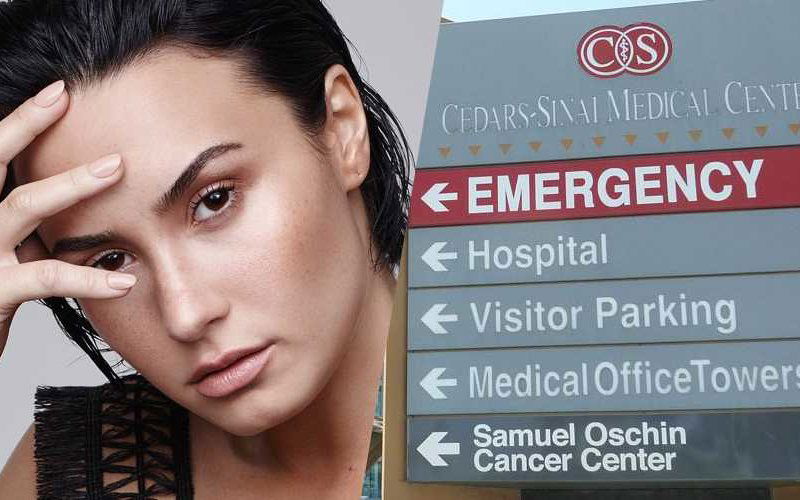 demi lovato hospital emergency twitter