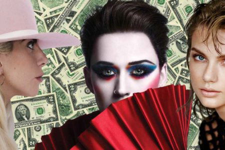 forbes highest paid popstar katy perry klady gaga taylor swift