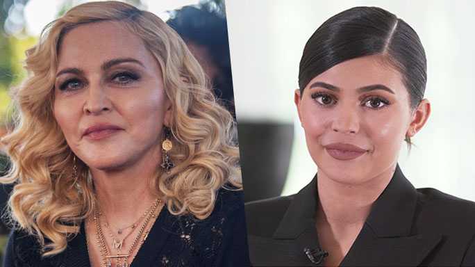 madonna kylie jenner