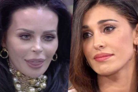 nina moric belen rodriguez bacio video