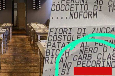 scontrino gay omofobia