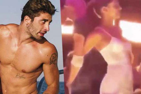Andrea Iannone Belen Rodriguez mano