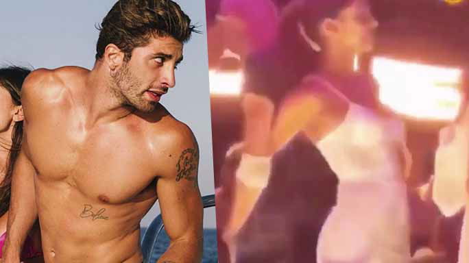 Andrea Iannone Belen Rodriguez mano