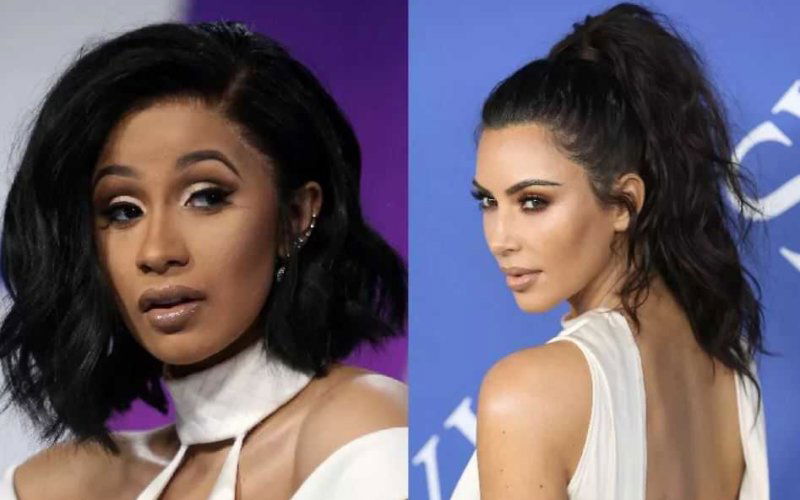 Cardi B Kim Kardashian