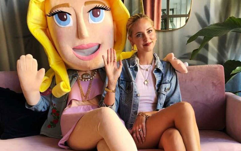 Chiara Ferragni Mascotte Trudy Matrimonio