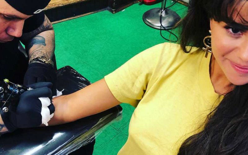 Selena Gomez tatuaggio