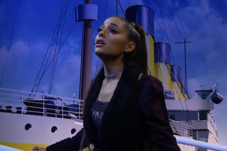ariana grande titanic soundtrack james corden