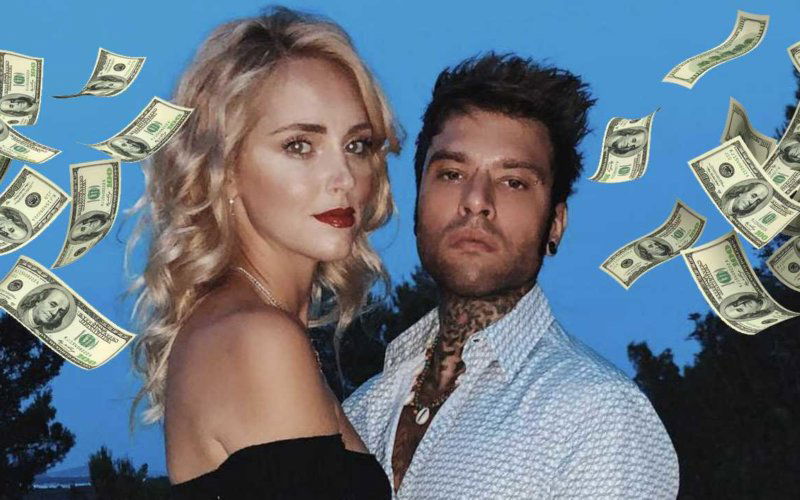 chiara ferragni soldi fedez matrimonio raccolta
