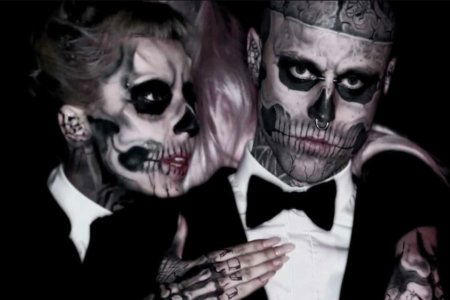 lady gaga rick genest zombie boy born this way