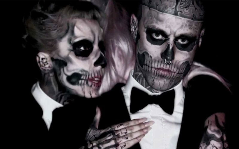 lady gaga rick genest zombie boy born this way
