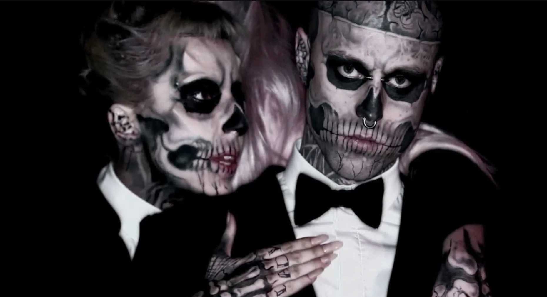 lady gaga rick genest zombie boy born this way