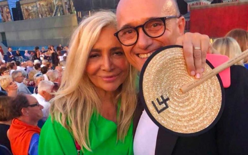 mara venier e alfonso signorini