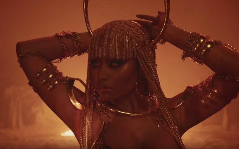 nicki minaj queen ganj burns