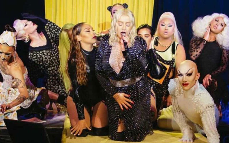 Christina Aguilera Drag Queen