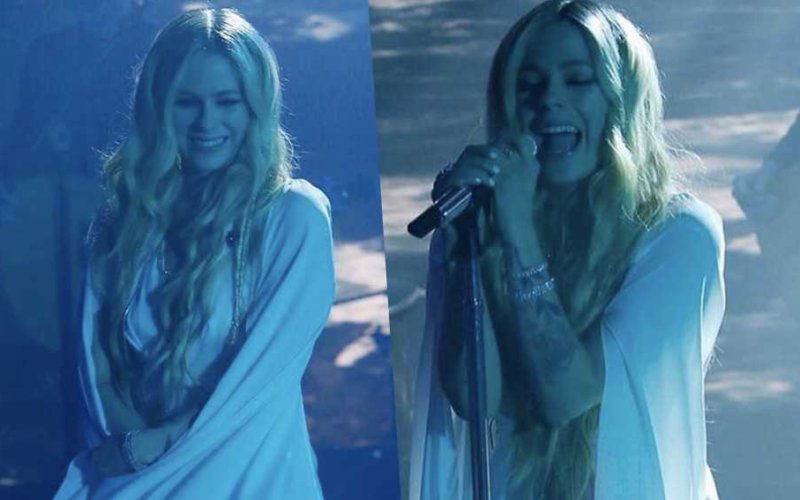 avril lavigne live jimmy kimmel