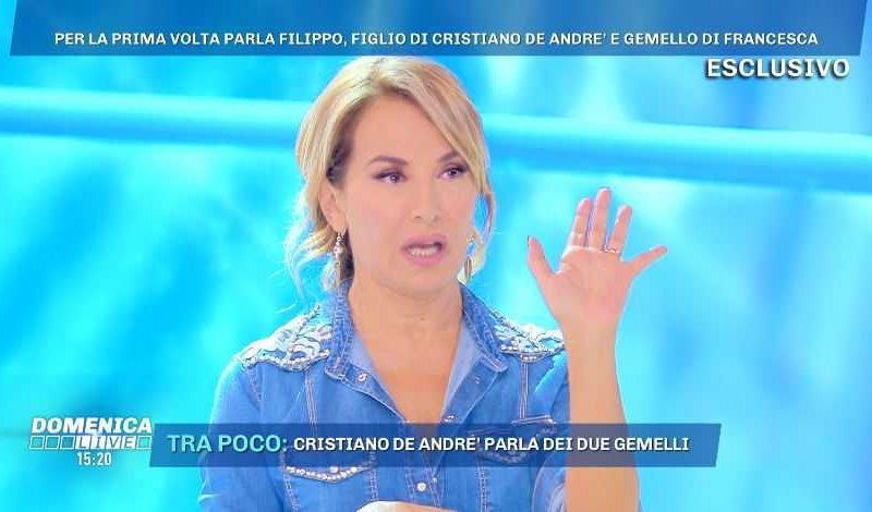 barbara d'urso domenica live