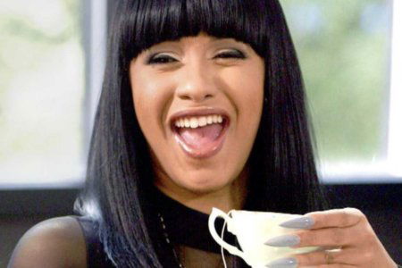 cardi b ride laughing tea nicki