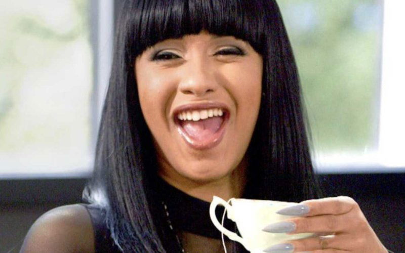 cardi b ride laughing tea nicki