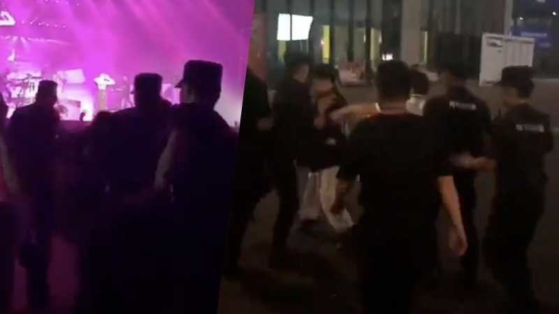 dua lipa concert security shanghai