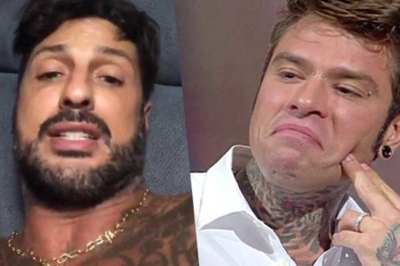 fabrizio corona lite fedez rapper costanzo parpiglia