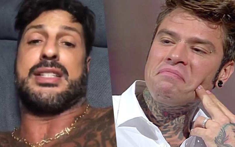 fabrizio corona lite fedez rapper costanzo parpiglia