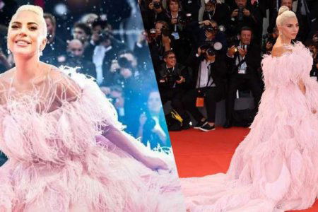 lady gaga red carpet venice