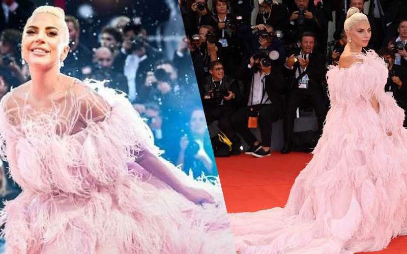 lady gaga red carpet venice