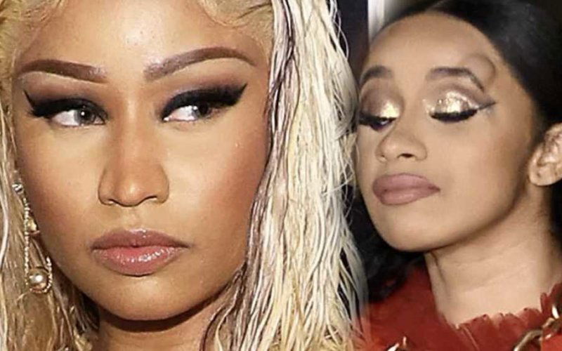 nicki minaj cardi b fight omg radio queen