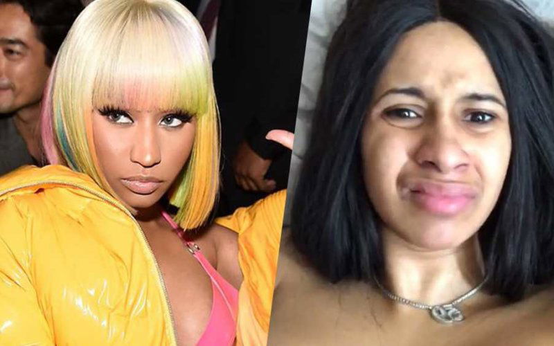 nicki minaj cardi b fight twitter