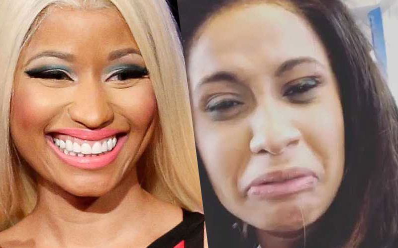 nicki minaj cardi b passato