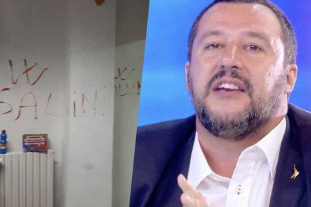 salvini matteo raid omofobo milano