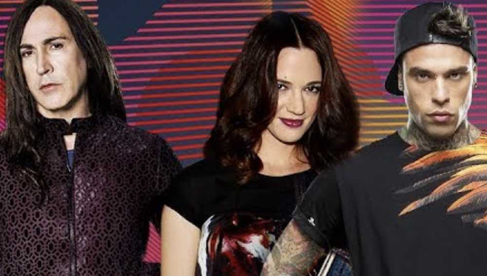 x factor asia argento fedez manuel agnelli