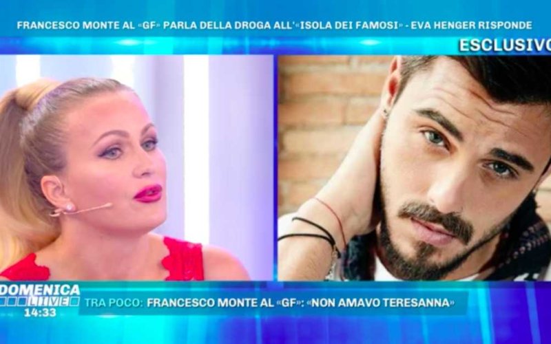 Eva Henger Francesco Monte Domenica Live
