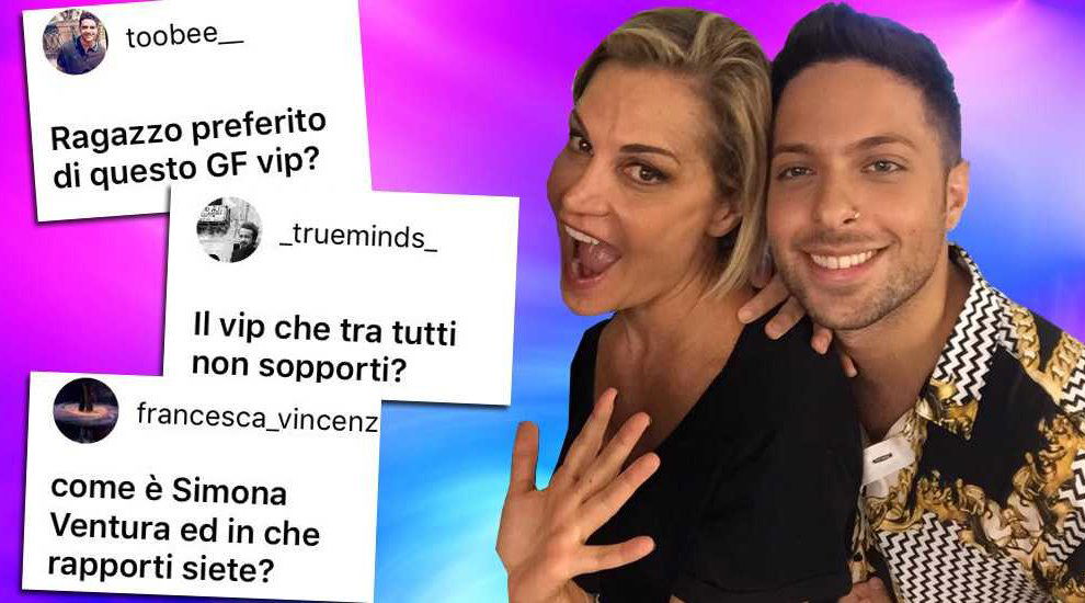 Fabiano Minacci Simona Ventura