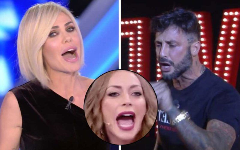 Karina Cascella Fabrizio Corona Ilary Blasi