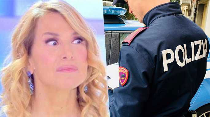 barbara d'urso polizia