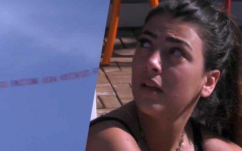 giulia salemi aereo