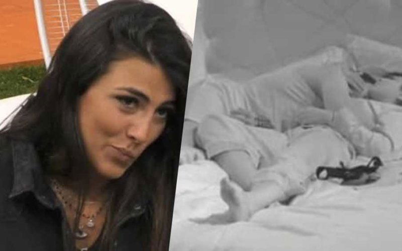 Giulia Salemi a letto parla dei fidanzati.