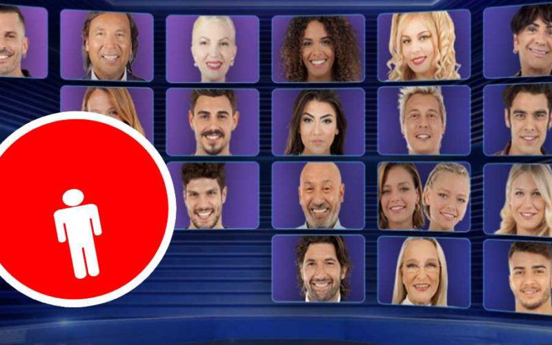 grande fratello vip concorrenti sala mazza